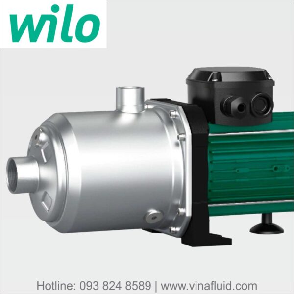 Bơm trục ngang WILO đầu Inox chịu nhiệt 110°C